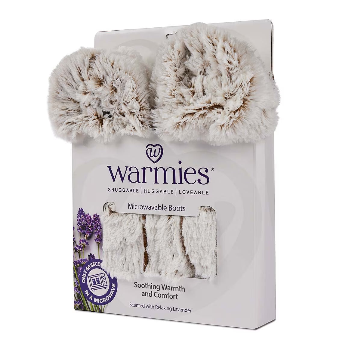Fully Heatable Wellness Slipper Boot in Beige
