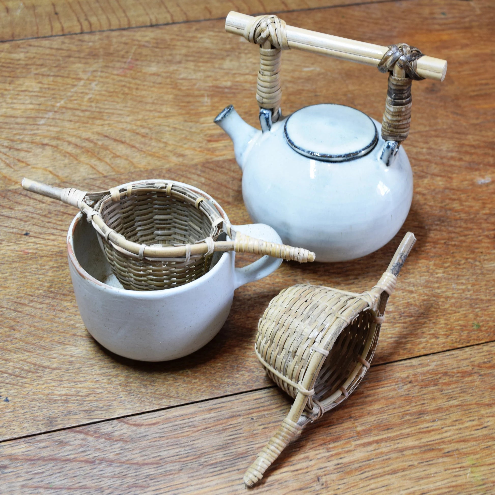 Bamboo Tea Strainer - Herbal Tea Strainer