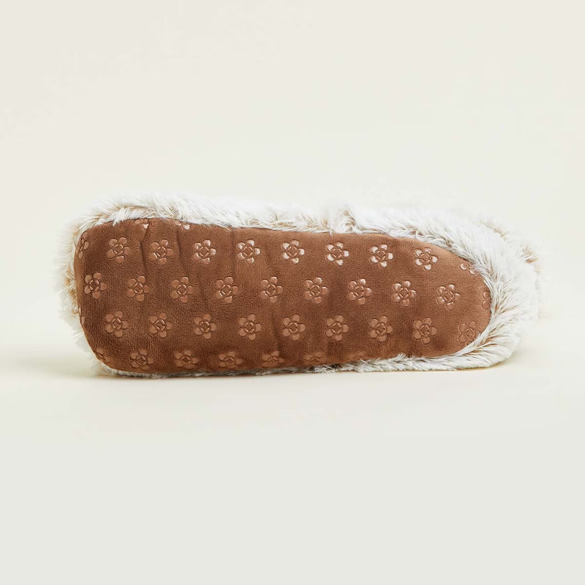 Fully Heatable Wellness Slipper Boot in Beige