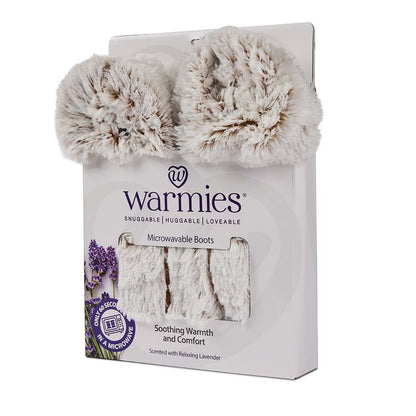 Fully Heatable Wellness Slipper Boot in Beige